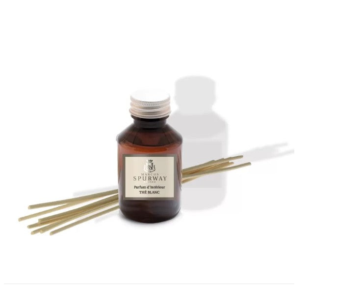 Navulling Geurstokjes Thé Blanc - 100 ml